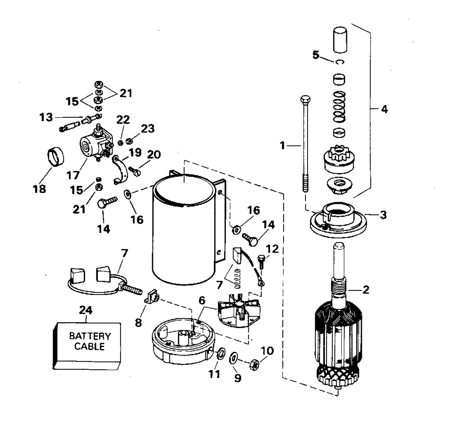 ELECTRIC STARTER & SOLENOID