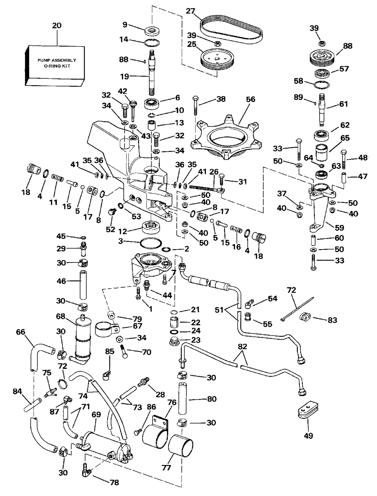 STEERING PUMP KIT
