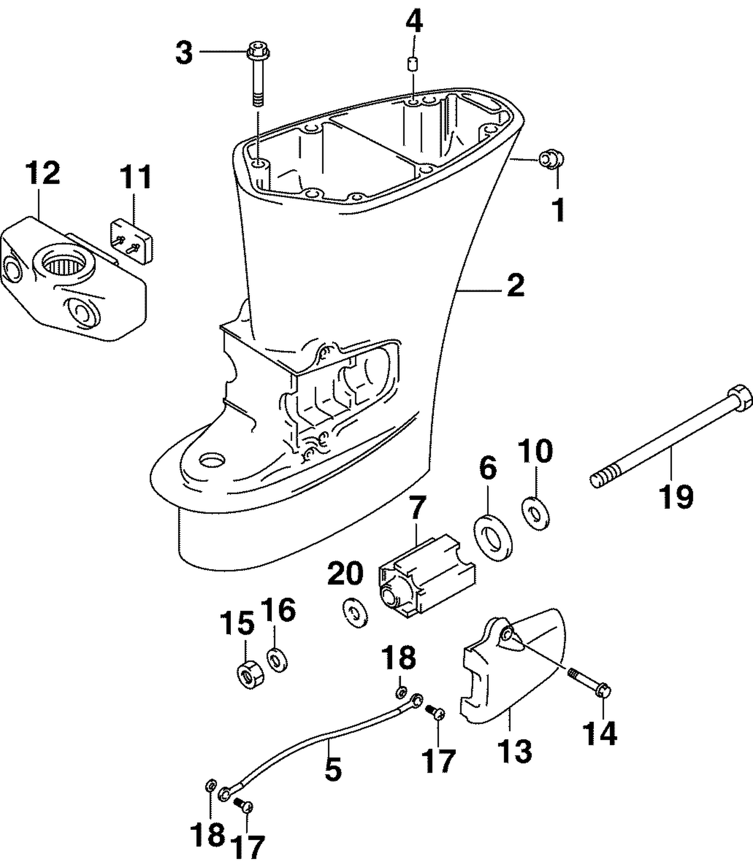DRIVESHAFT  HOUSING