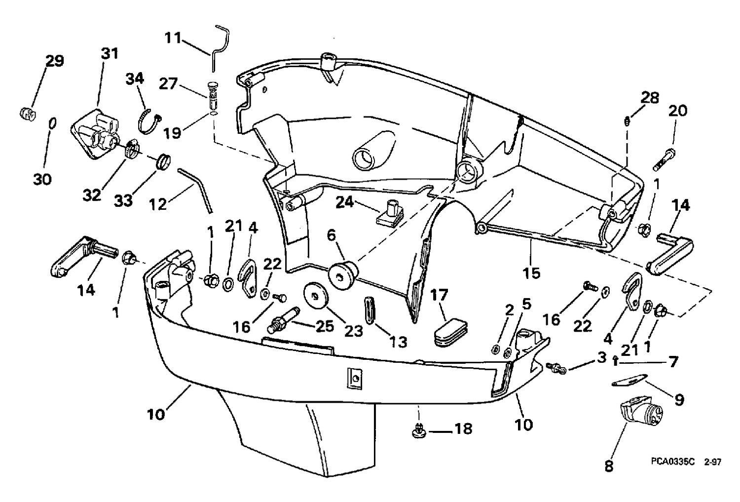 LOWER ENGINE COVER