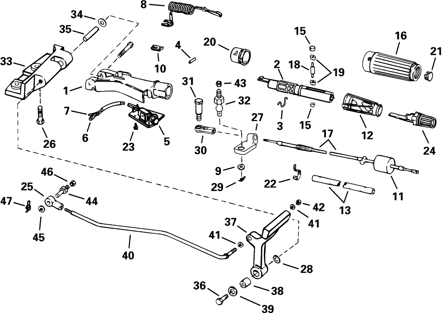 STEERING & SHIFT HANDLE