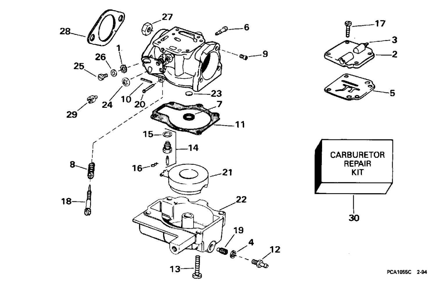 CARBURETOR - 25RW