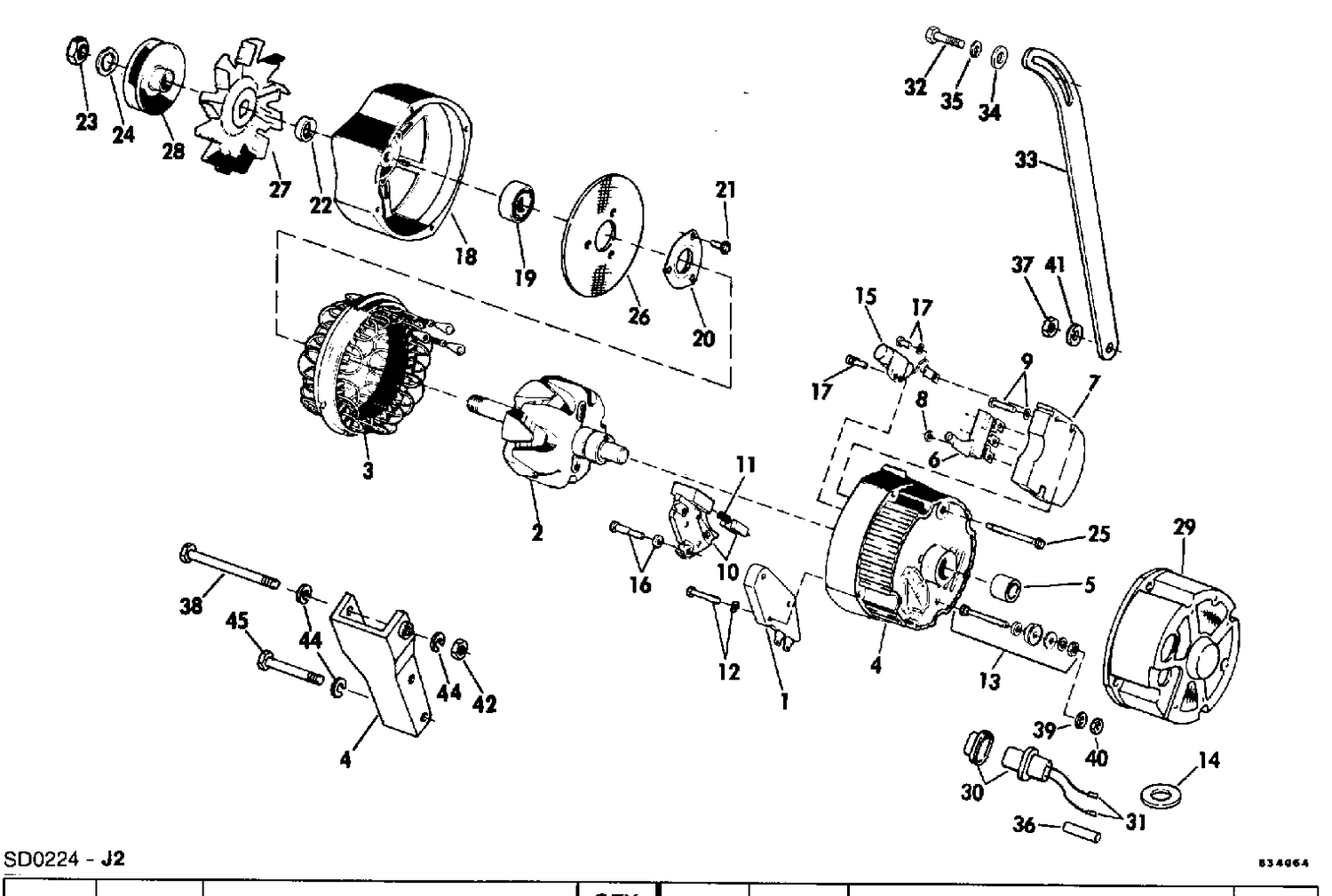 ALTERNATOR GROUP DELCO REMY