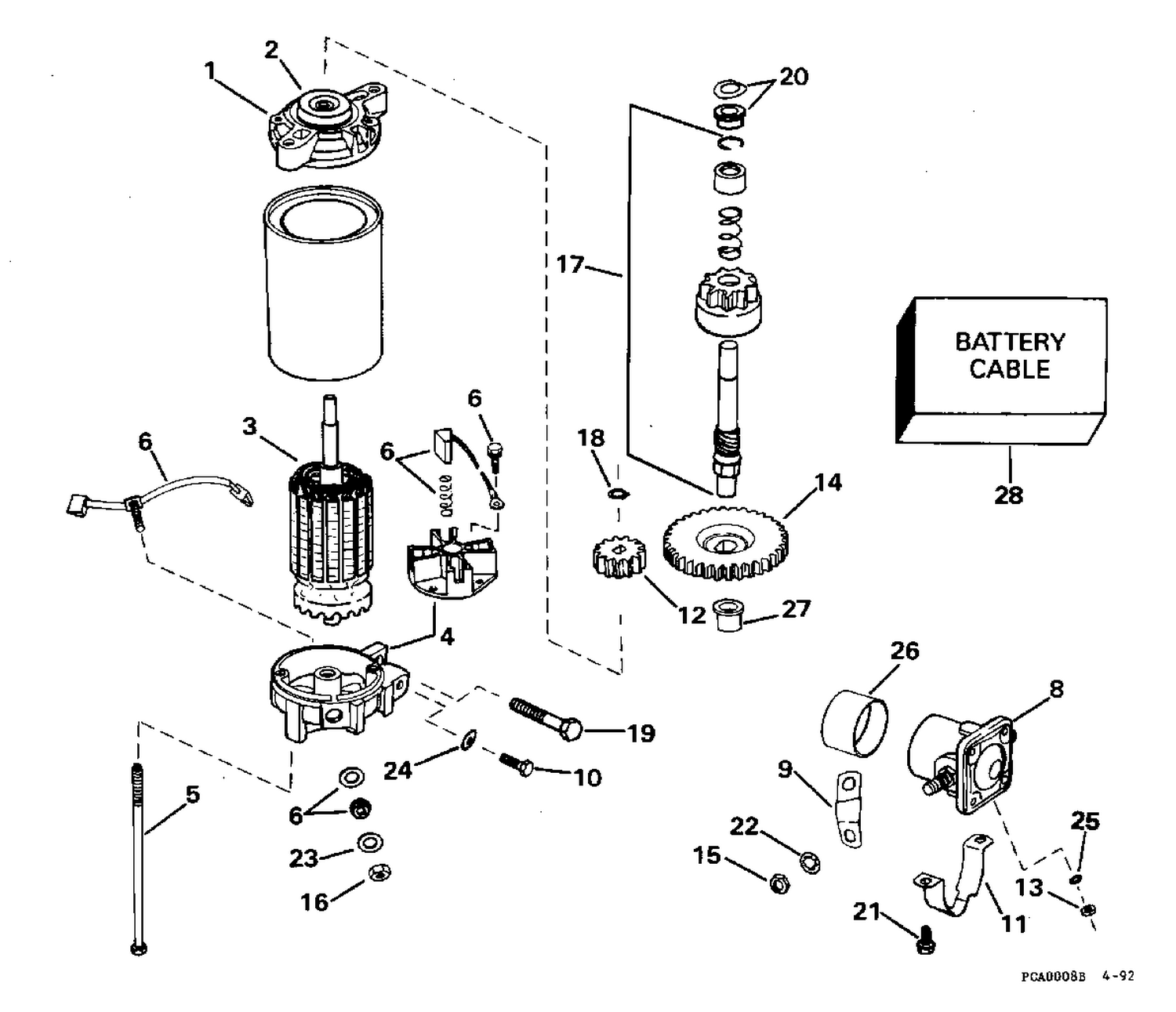 ELECTRIC STARTER & SOLENOID