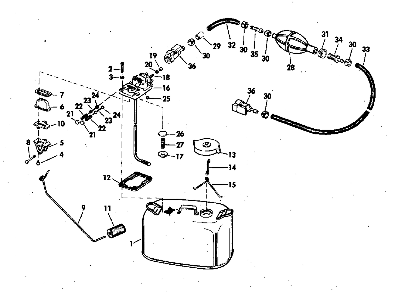 FUEL TANK - 6 GALLON