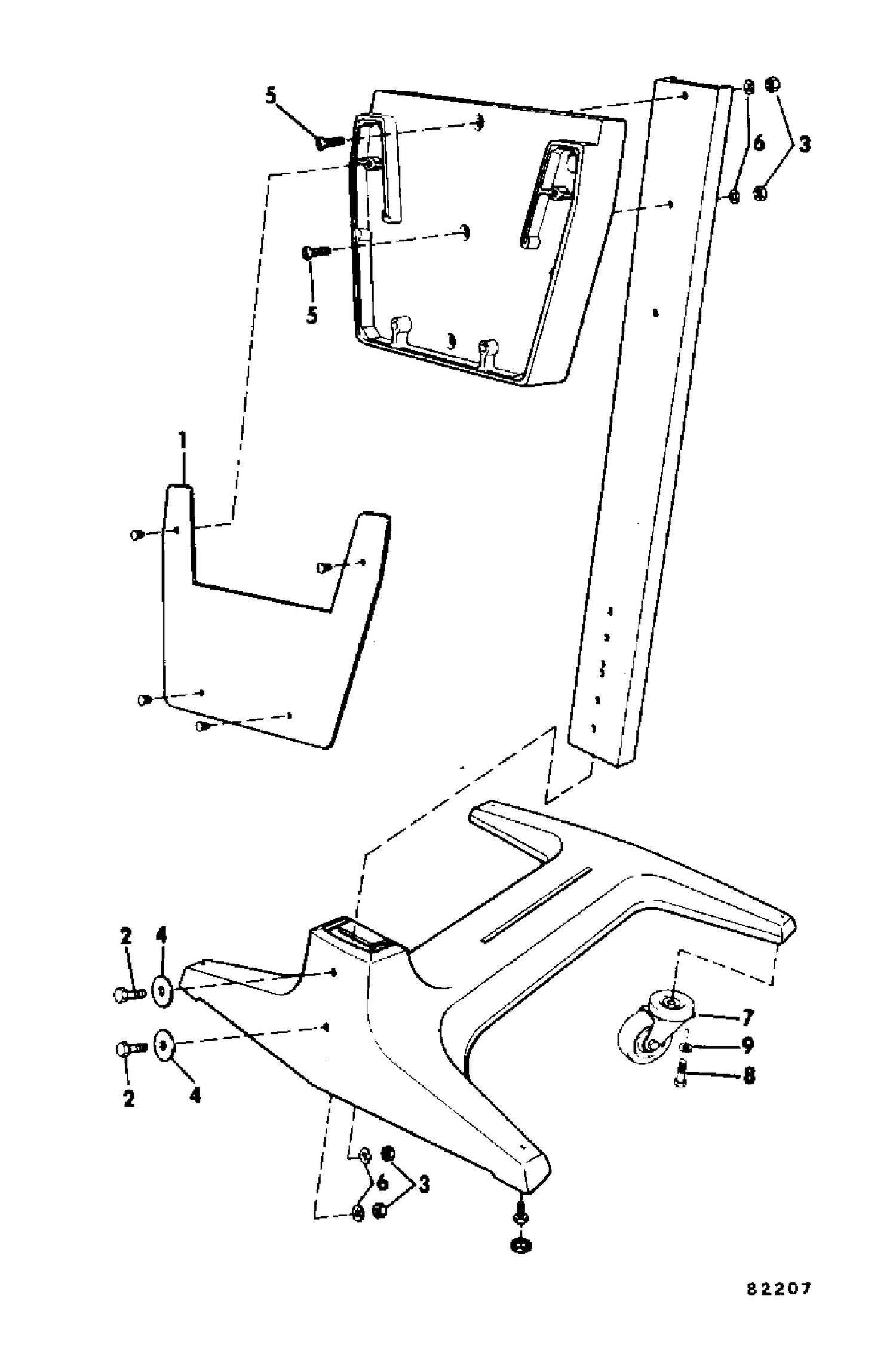 ENGINE DISPLAY STAND 55-235