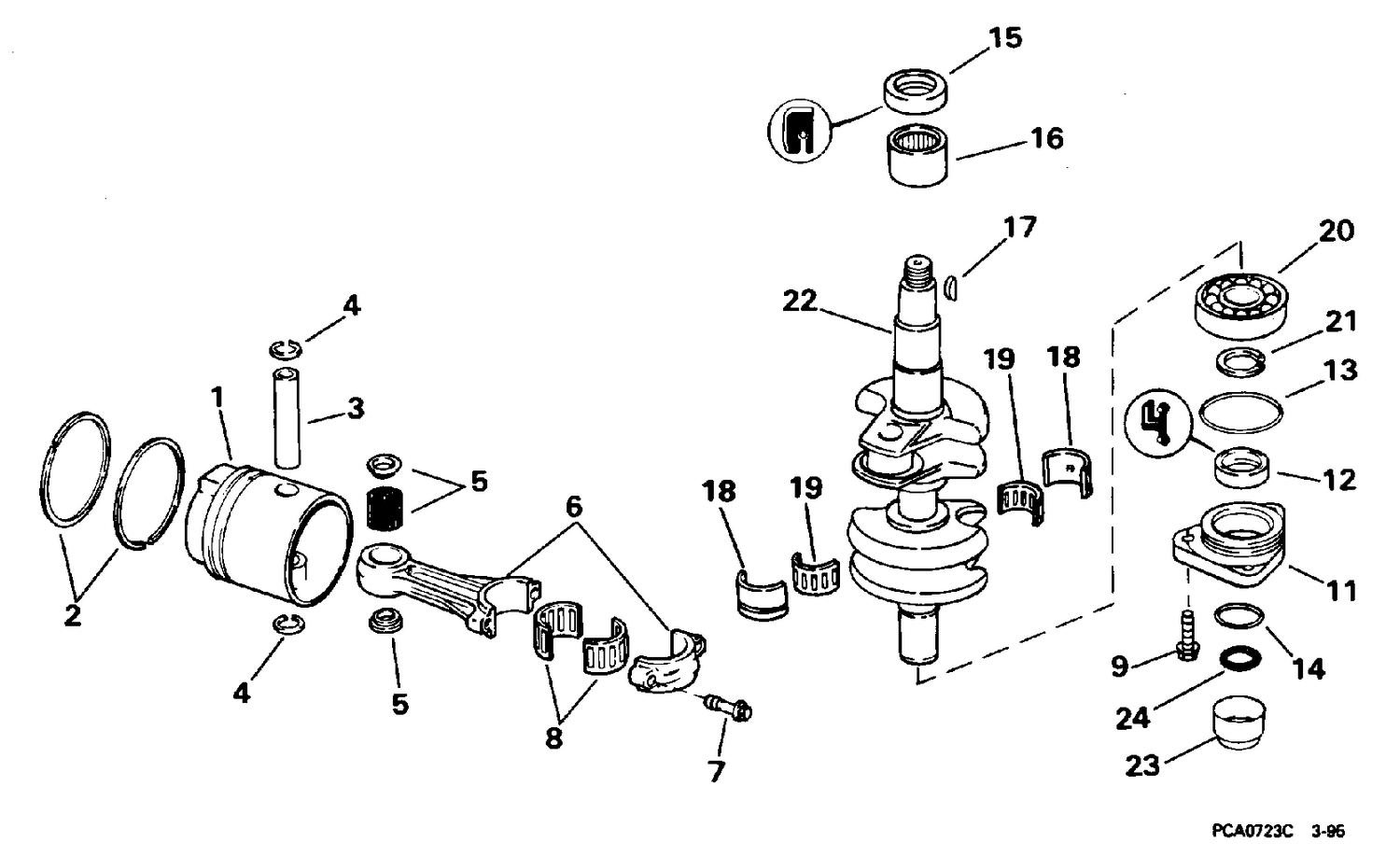 CRANKSHAFT & PISTON