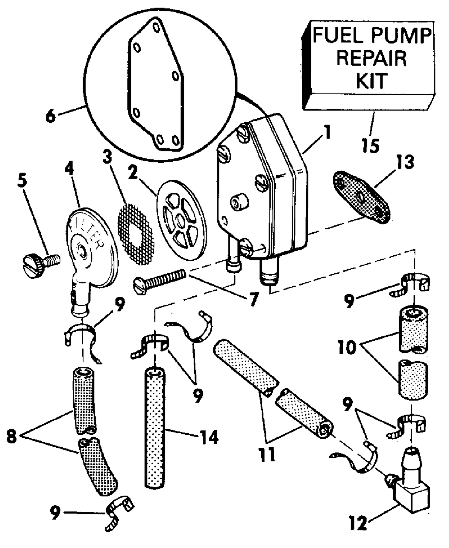 FUEL PUMP - EARLY PRODUCTION