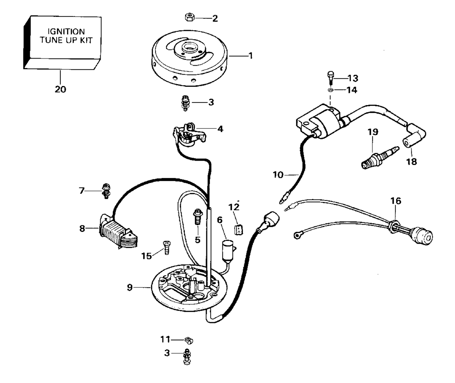 ARMATURE PLATE & COIL ASSEMBLY