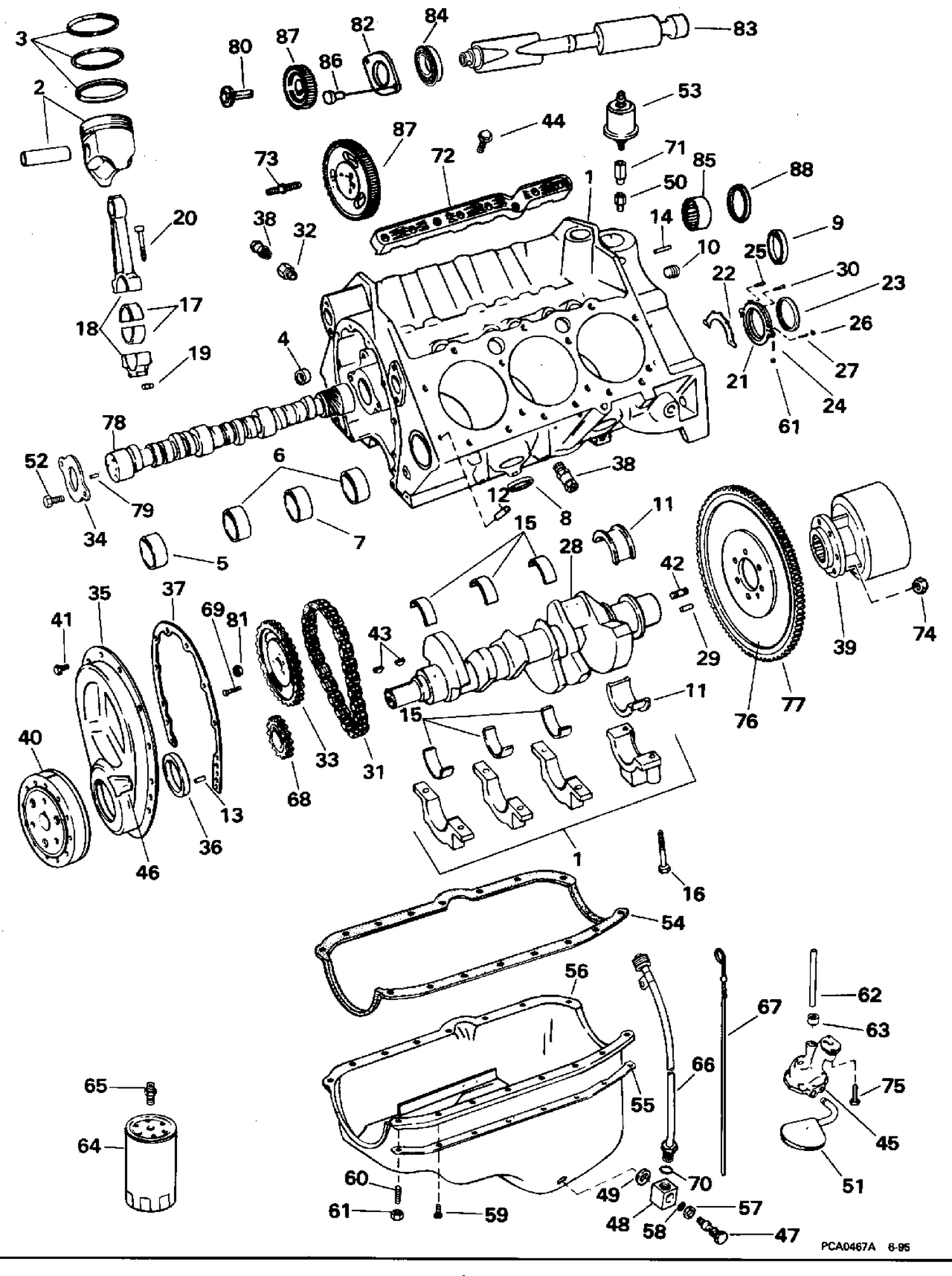 CRANKCASE & OIL PAN
