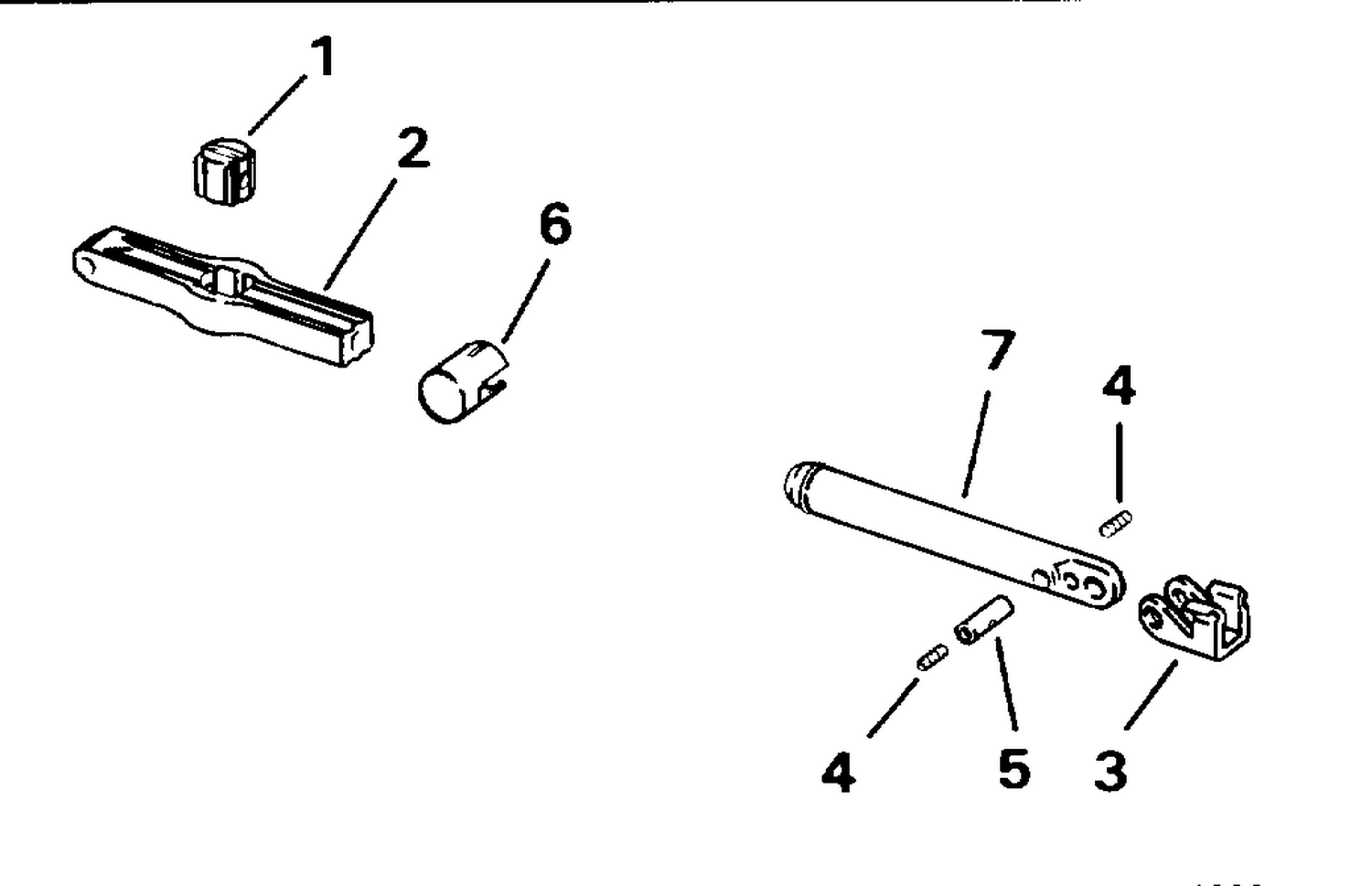 CABLE ADAPTER KIT - 2 & 4 LEVER - FOR LONG LIFE CABLES