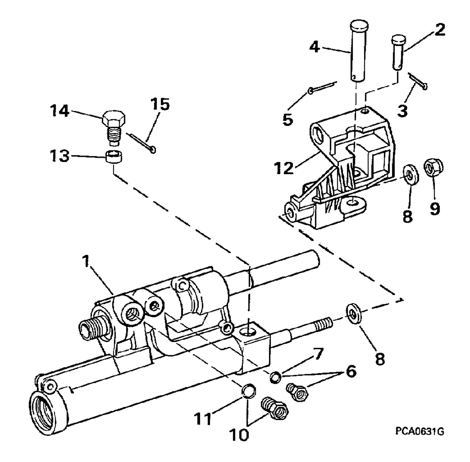 POWER STEERING CYLINDER