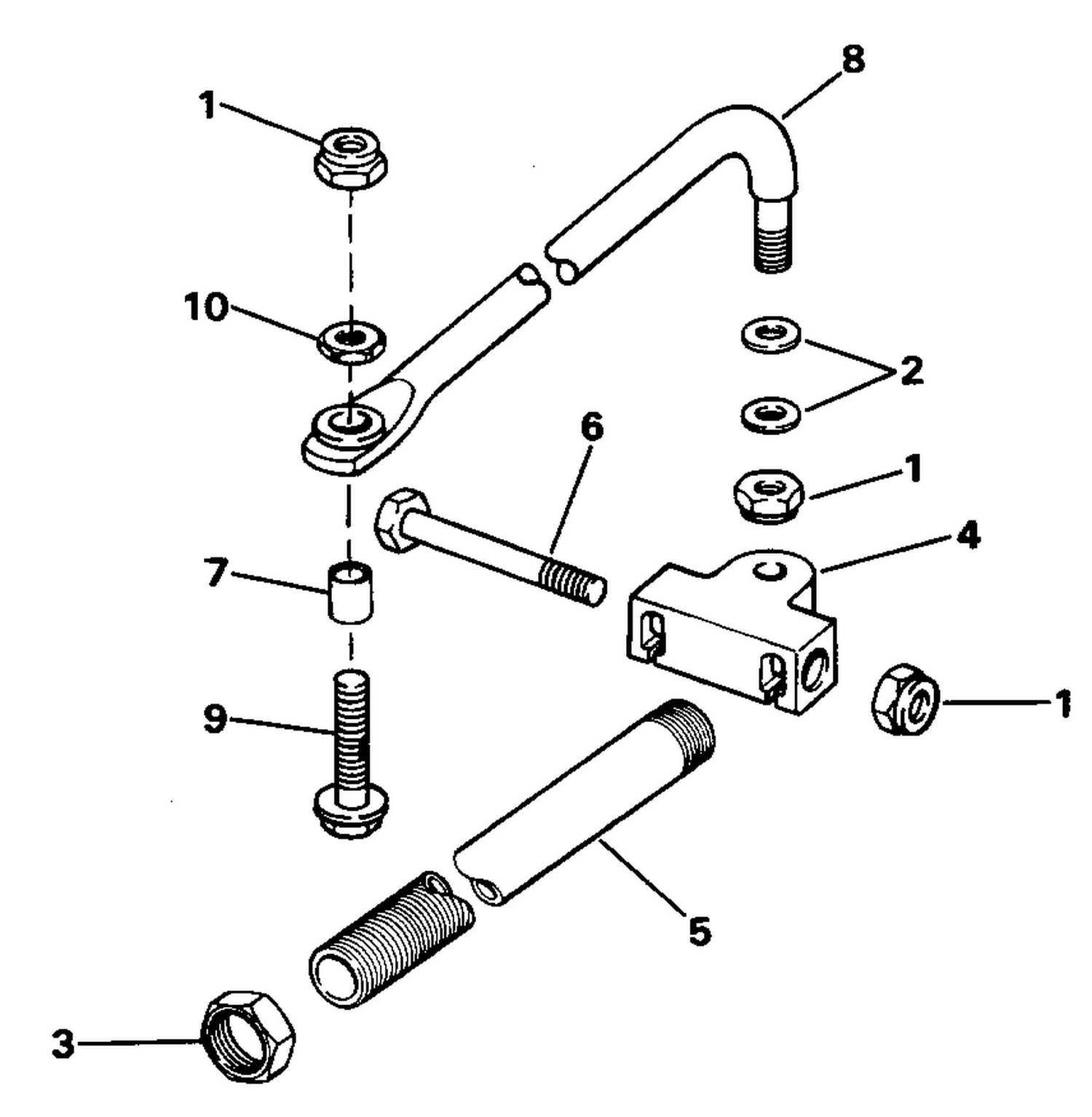 DUAL CABLE STEERING CONNECTOR KIT-PARALLEL ENTRY