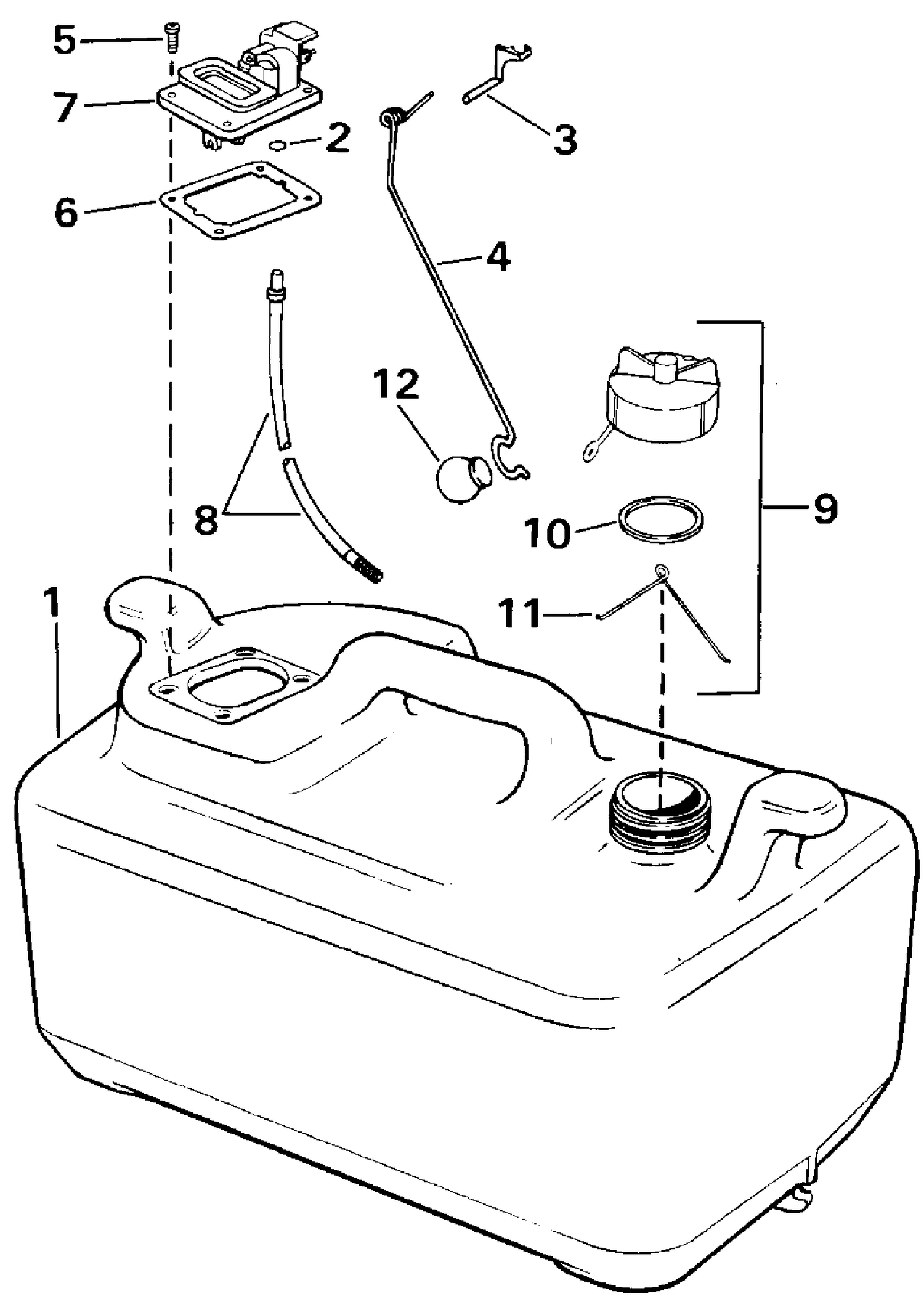 FUEL TANK P/N 175106