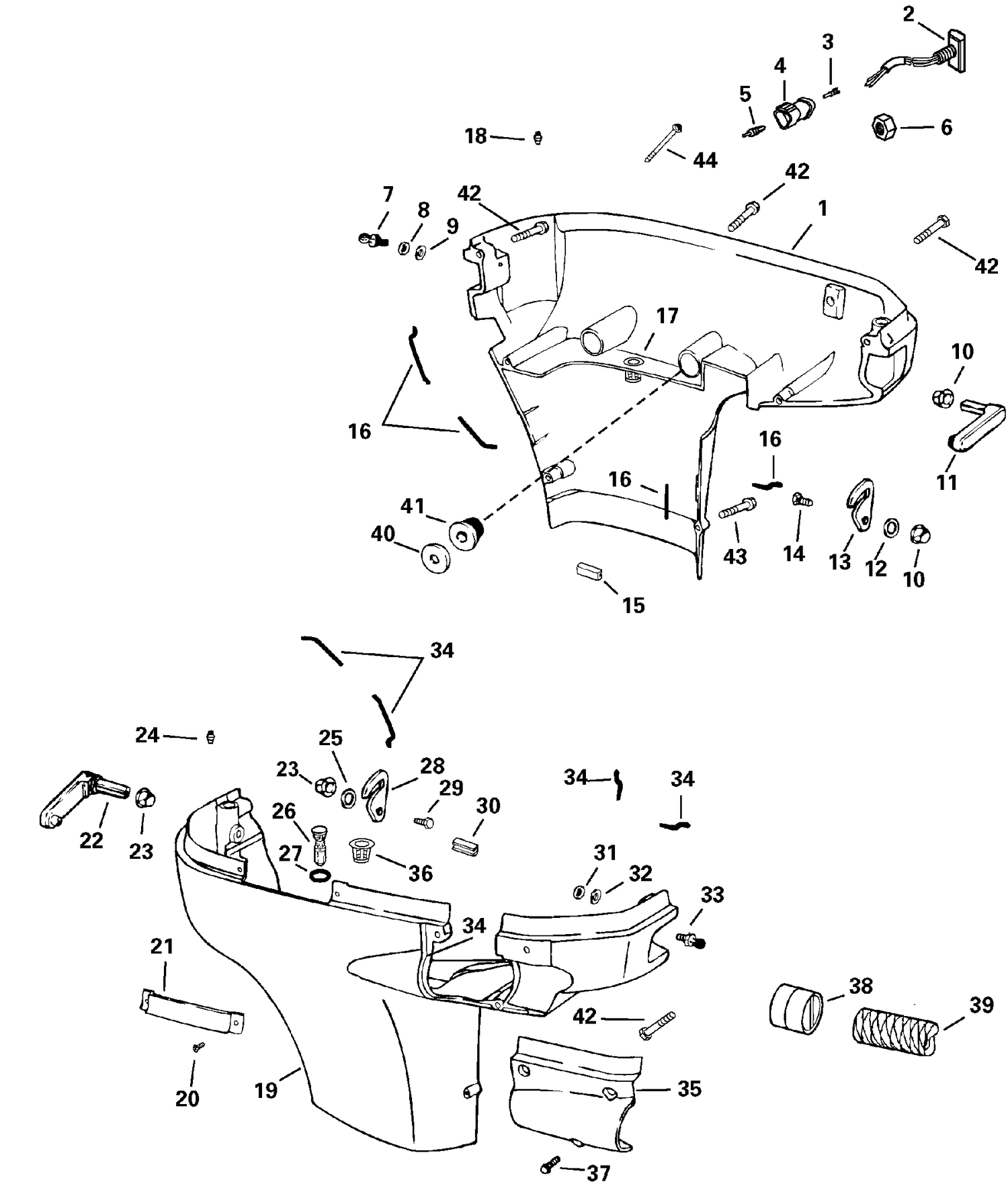 LOWER ENGINE COVER