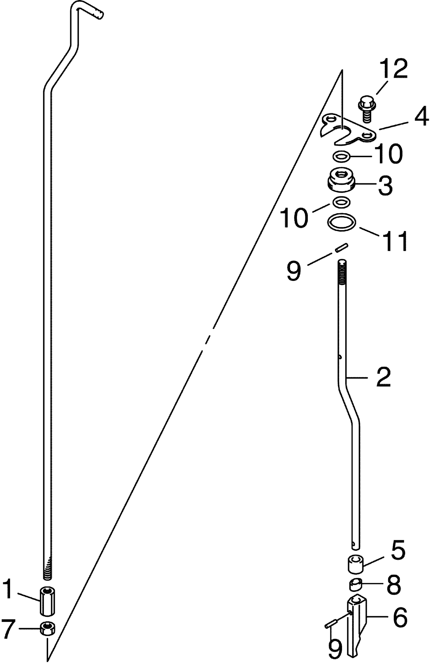 SHIFT ROD