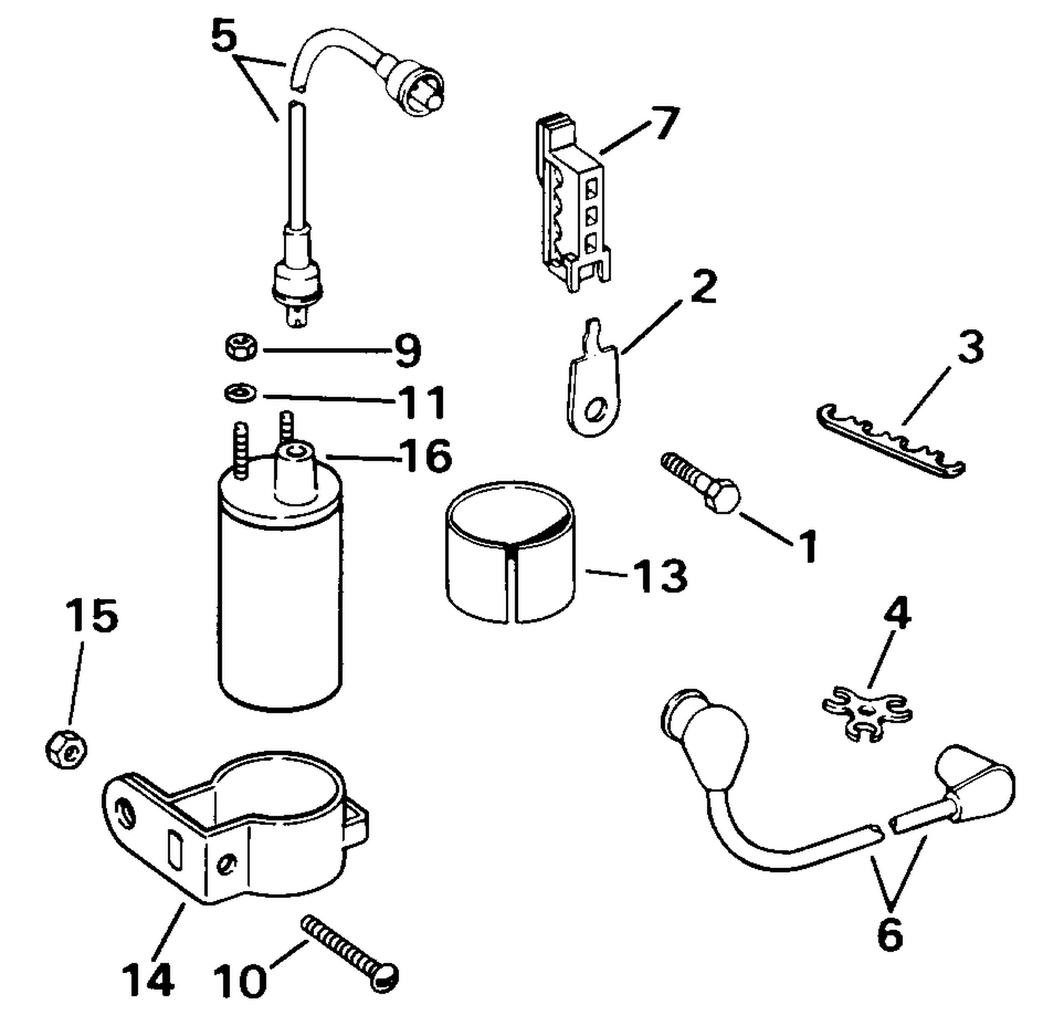 IGNITION COIL & LEADS - 5.7 LITRE