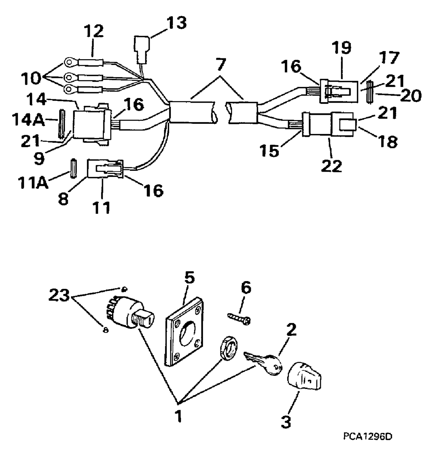 IGNITION SWITCH & CABLE