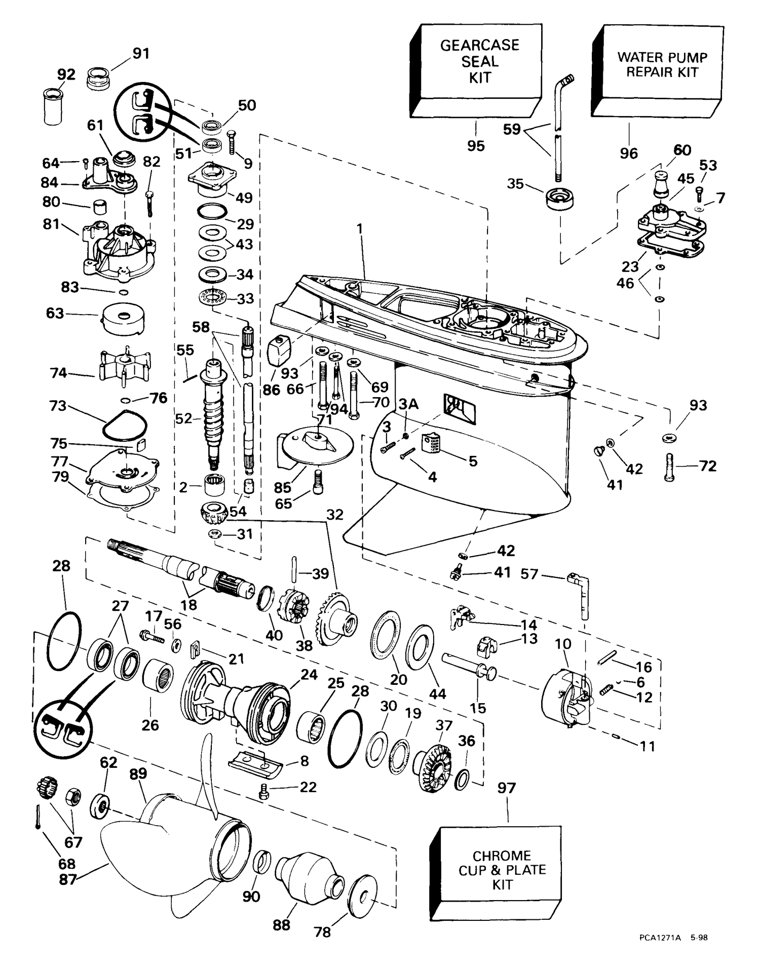GEARCASE -- FPX MODELS