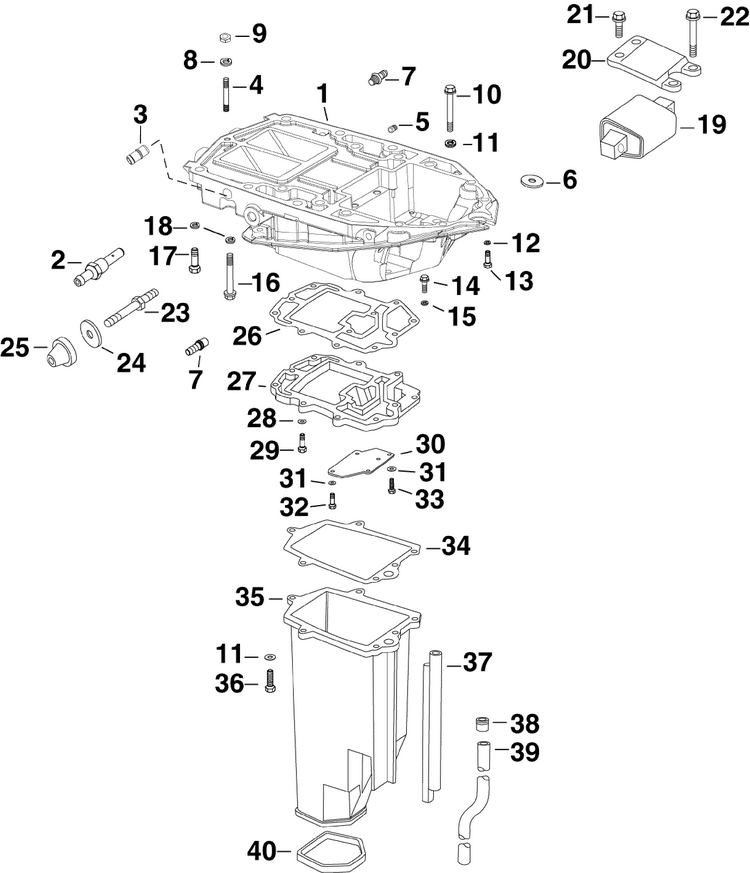 06-2_EXHAUST HOUSING INNER (3.3 L)