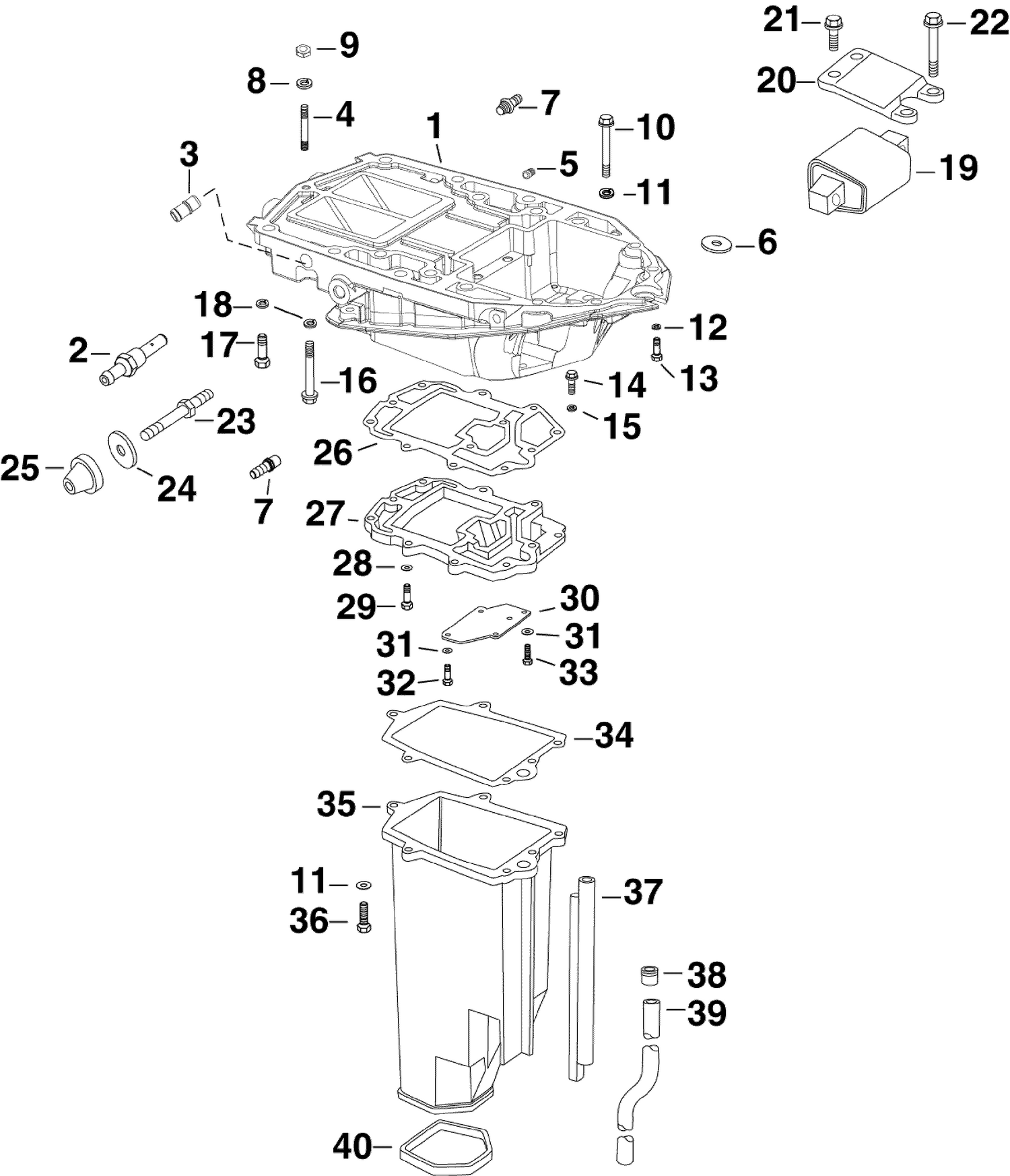 06-2_EXHAUST HOUSING INNER (3.3 L)