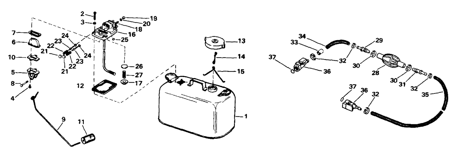FUEL TANK WITH GAUGE