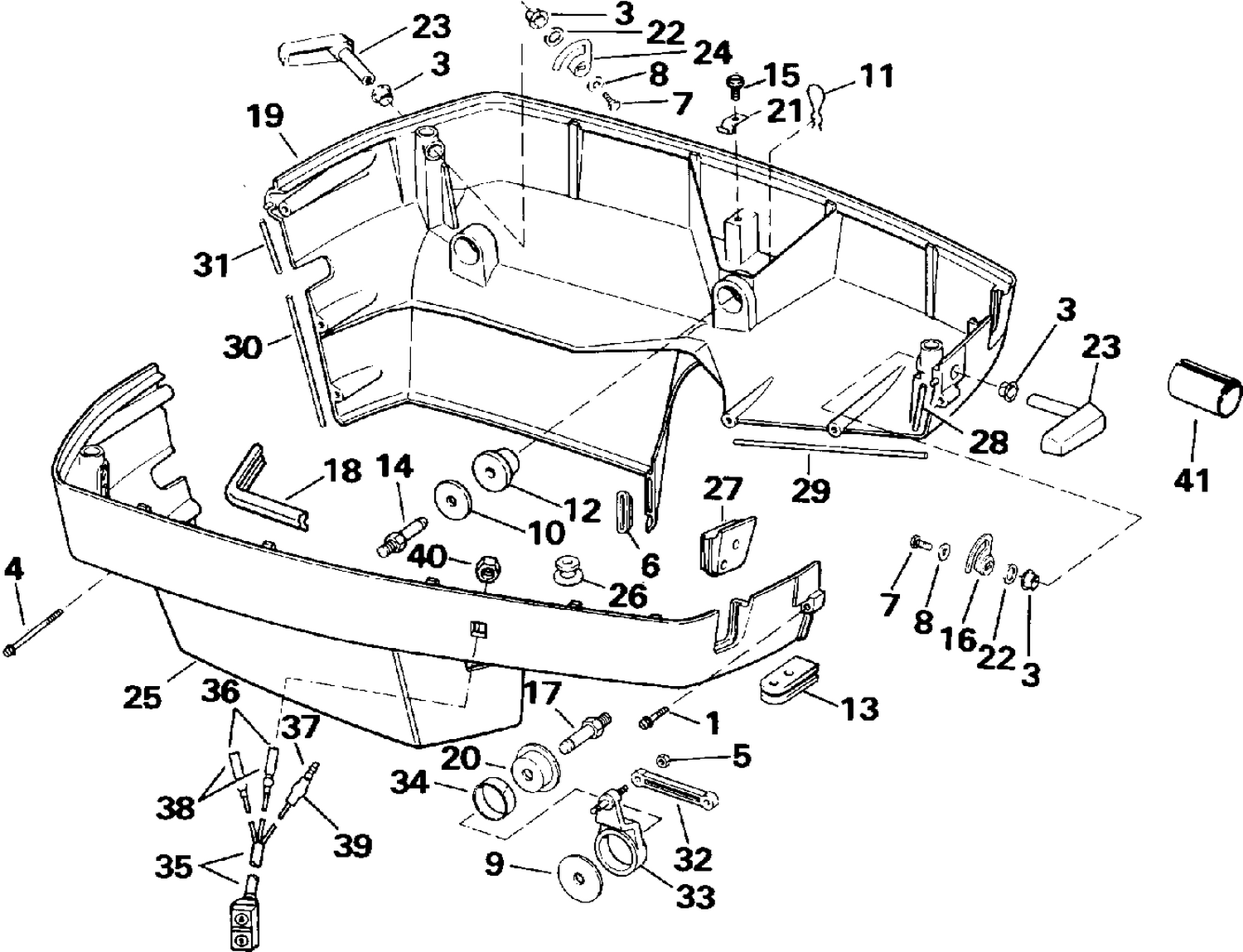 LOWER ENGINE COVER