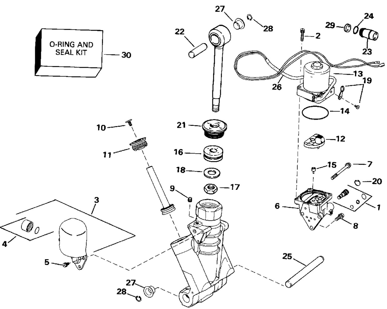POWER TRIM/TILT HYDRAULIC ASSEMBLY