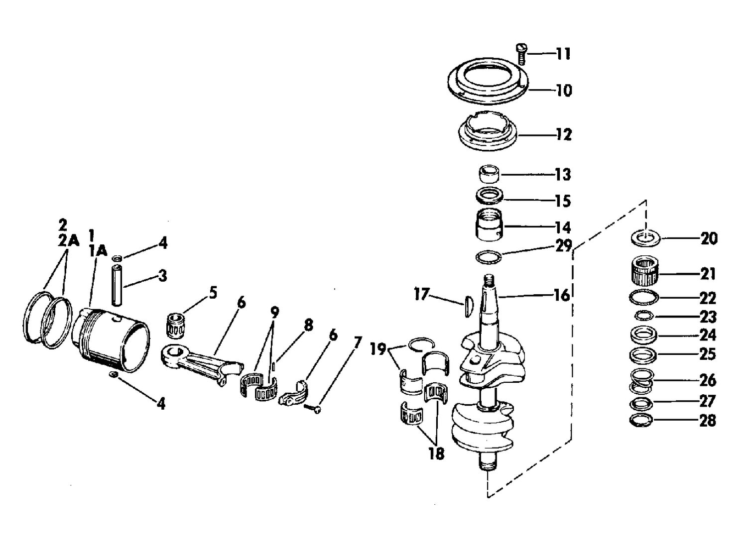 CRANKSHAFT & PISTON