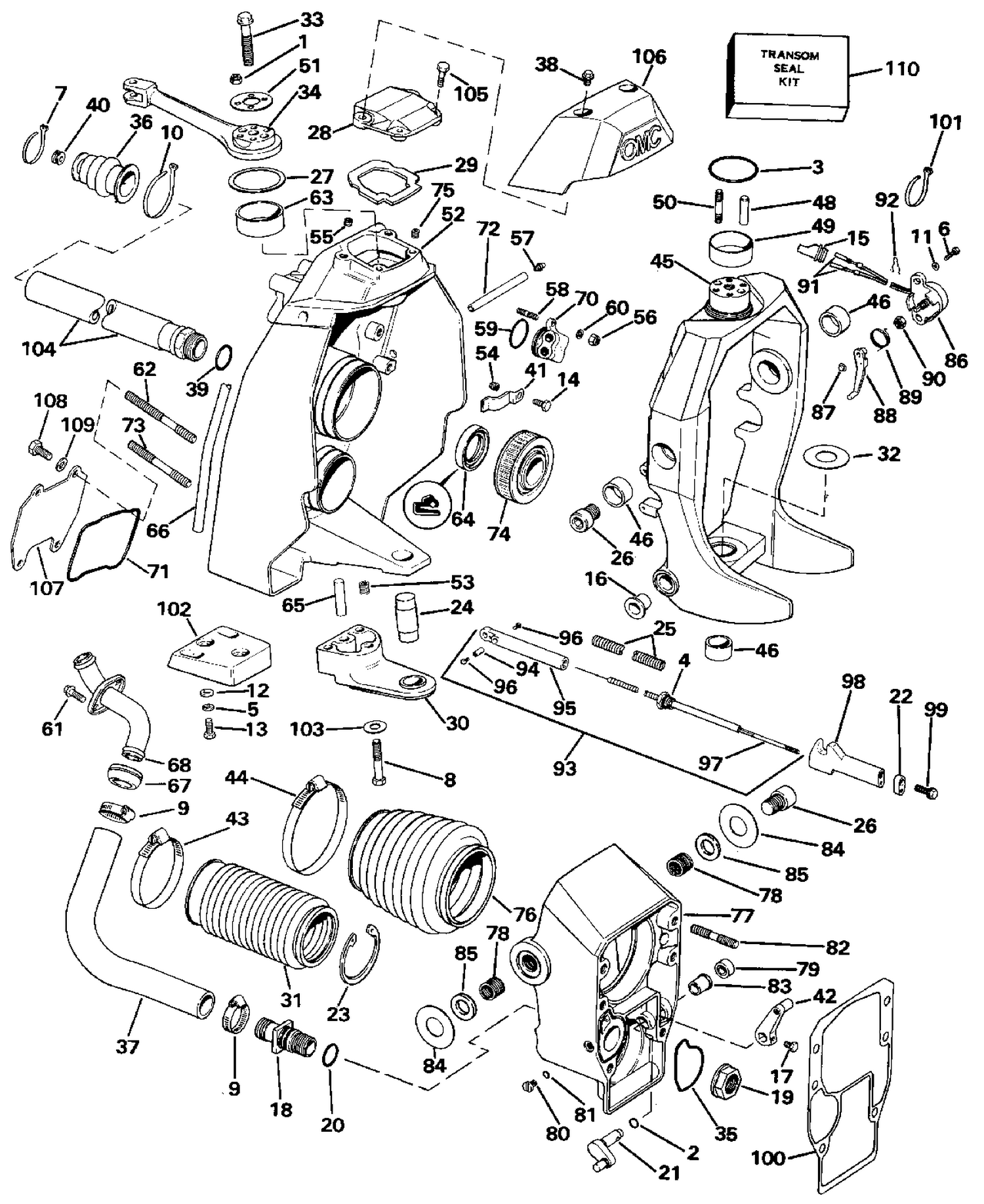 TRANSOM MOUNT