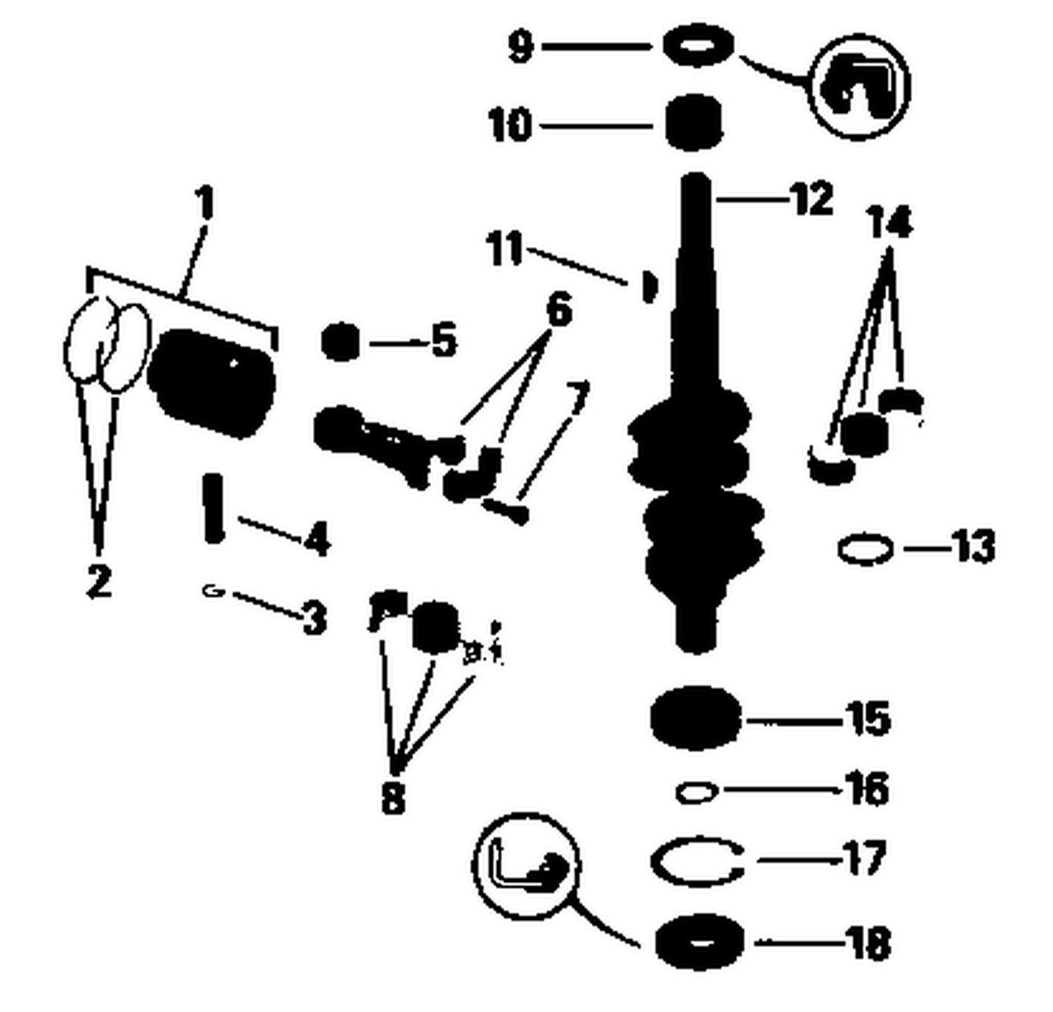 CRANKSHAFT & PISTON