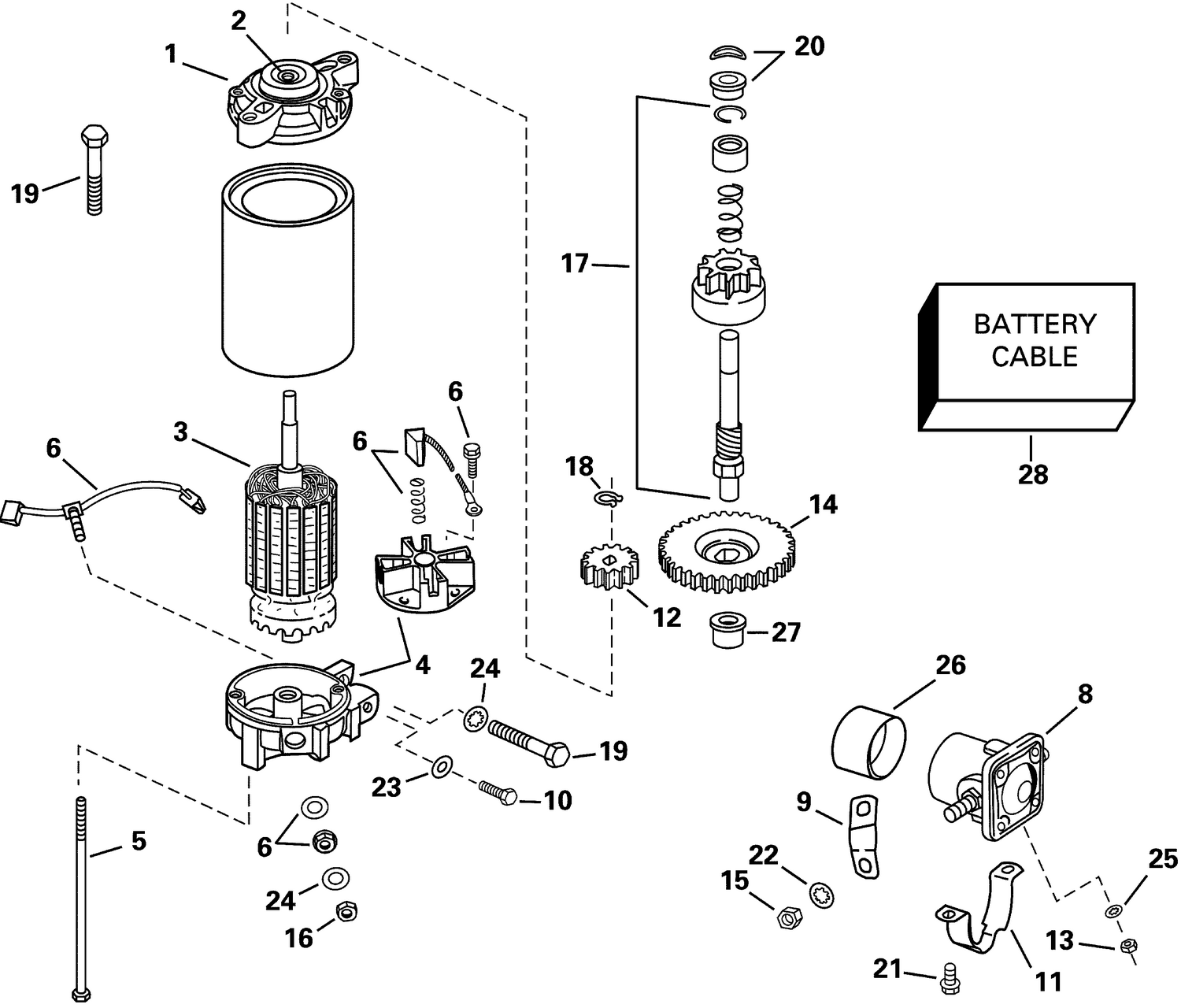 ELECTRIC STARTER & SOLENOID