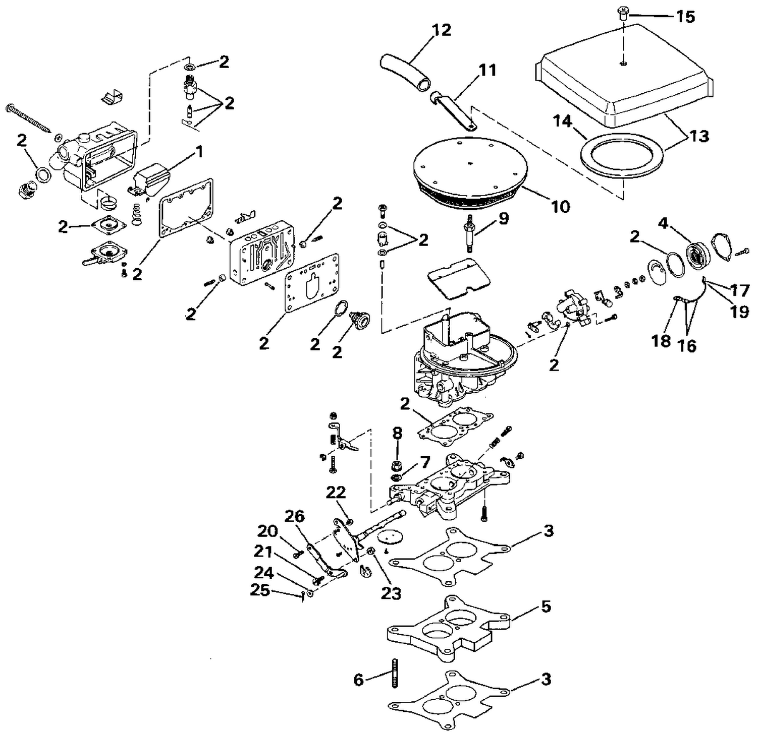 CARBURETOR - 2V