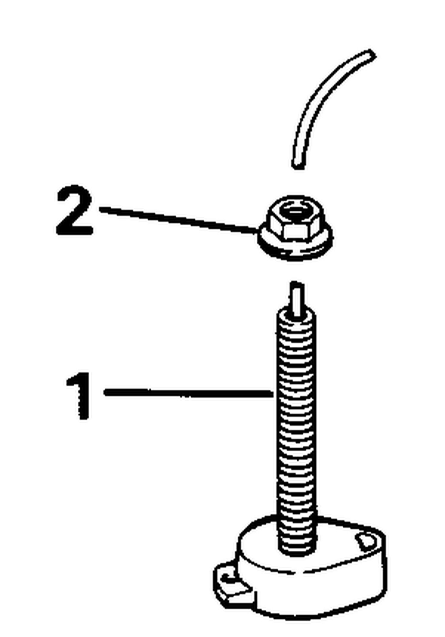 TRANSDUCER - THRU HULL P/N 174067