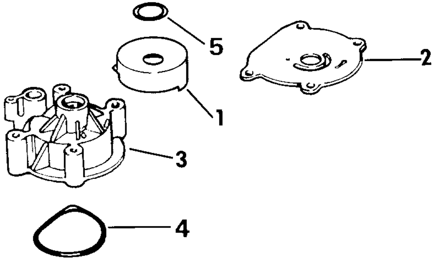 CHROME PUMP KITS 90 THRU V8 MODELS