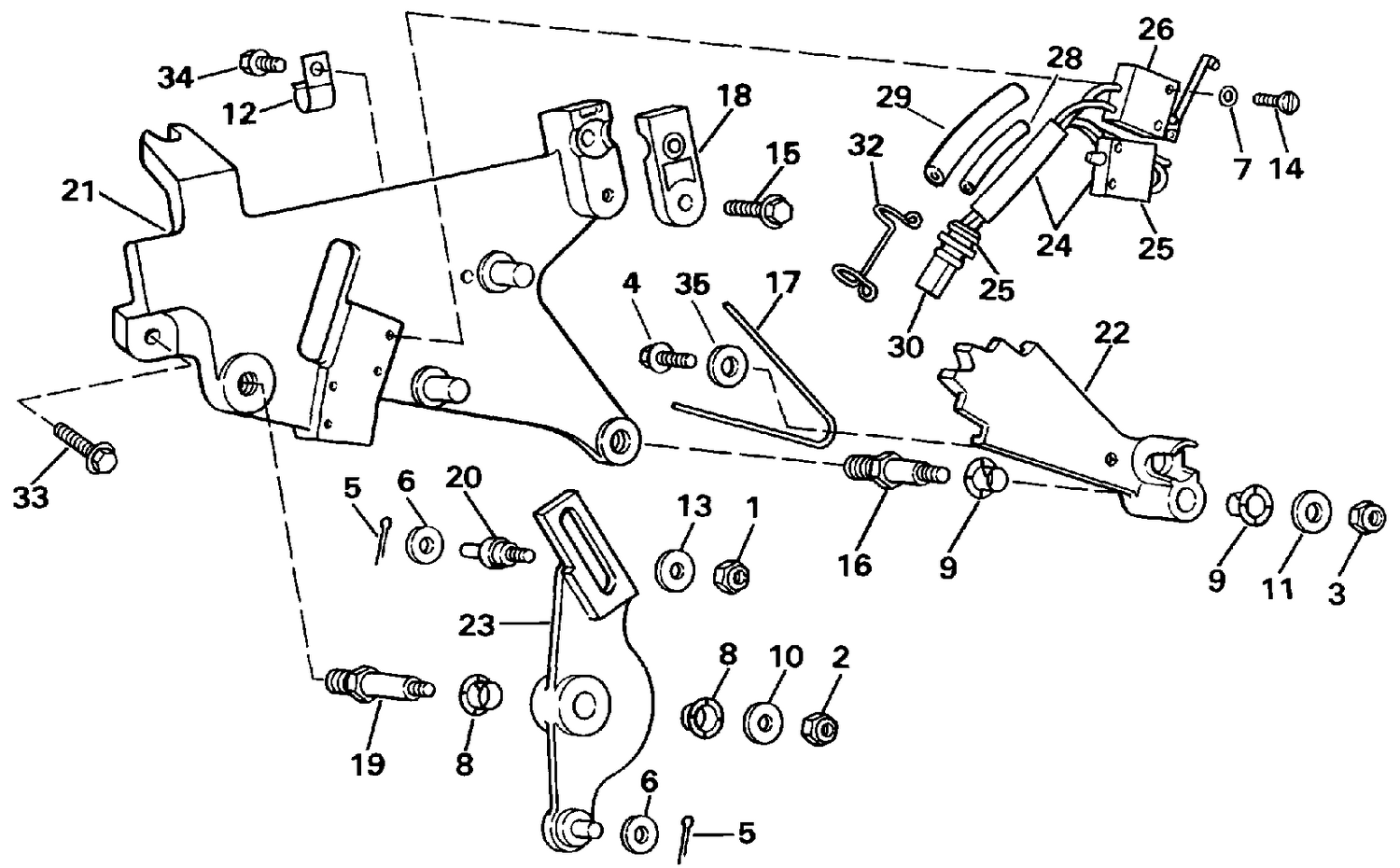 SHIFT BRACKET