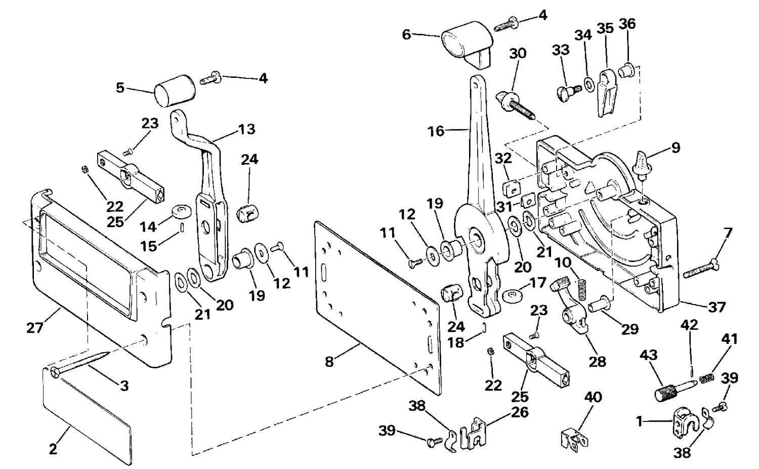 REMOTE CONTROL - SINGLE MOTOR