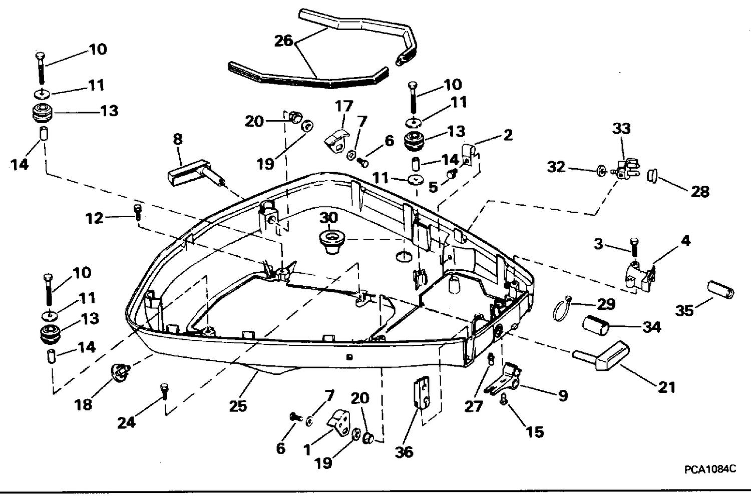 LOWER ENGINE COVER