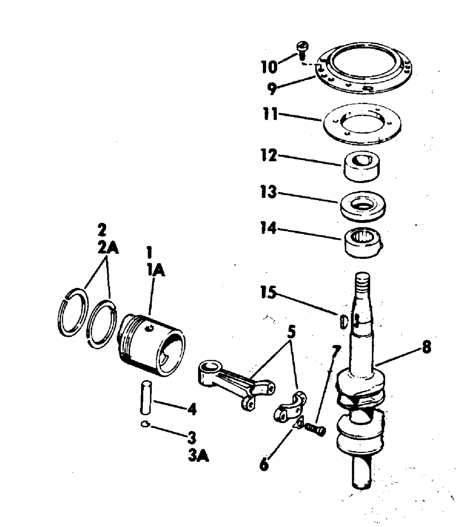 CRANKSHAFT & PISTON