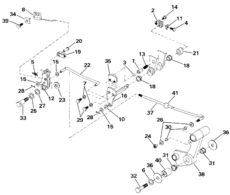 SHIFT & THROTTLE LINKAGE (CONTINUED)