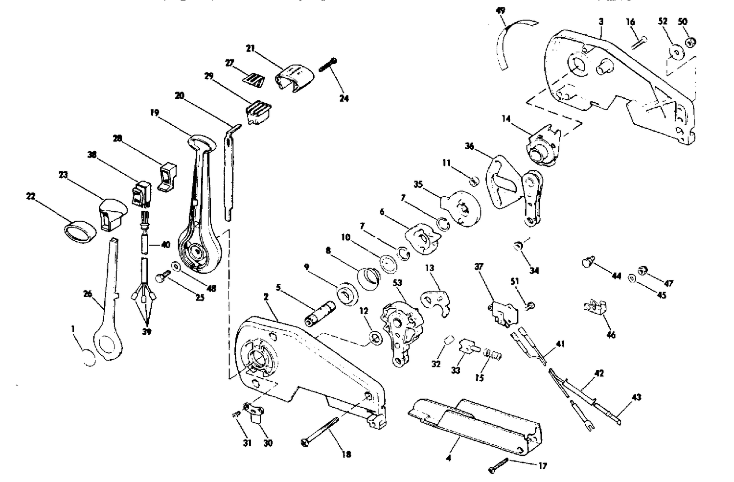 REMOTE CONTROL ASSEMBLY - SINGLE LEVER 7.5-235