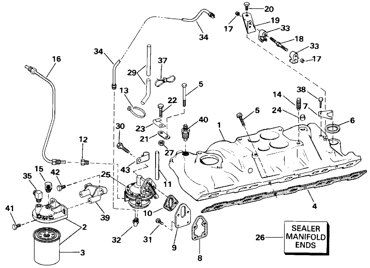 INTAKE MANIFOLD & FUEL PUMP