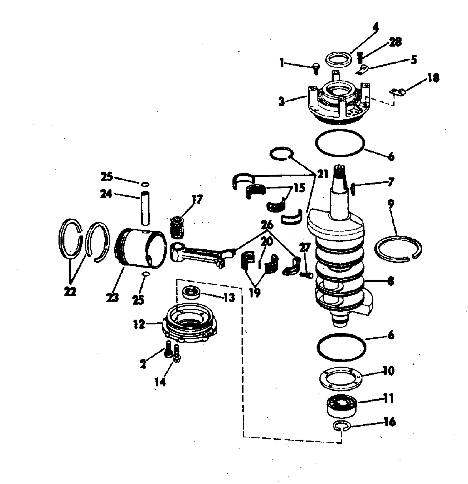 CRANKSHAFT & PISTON