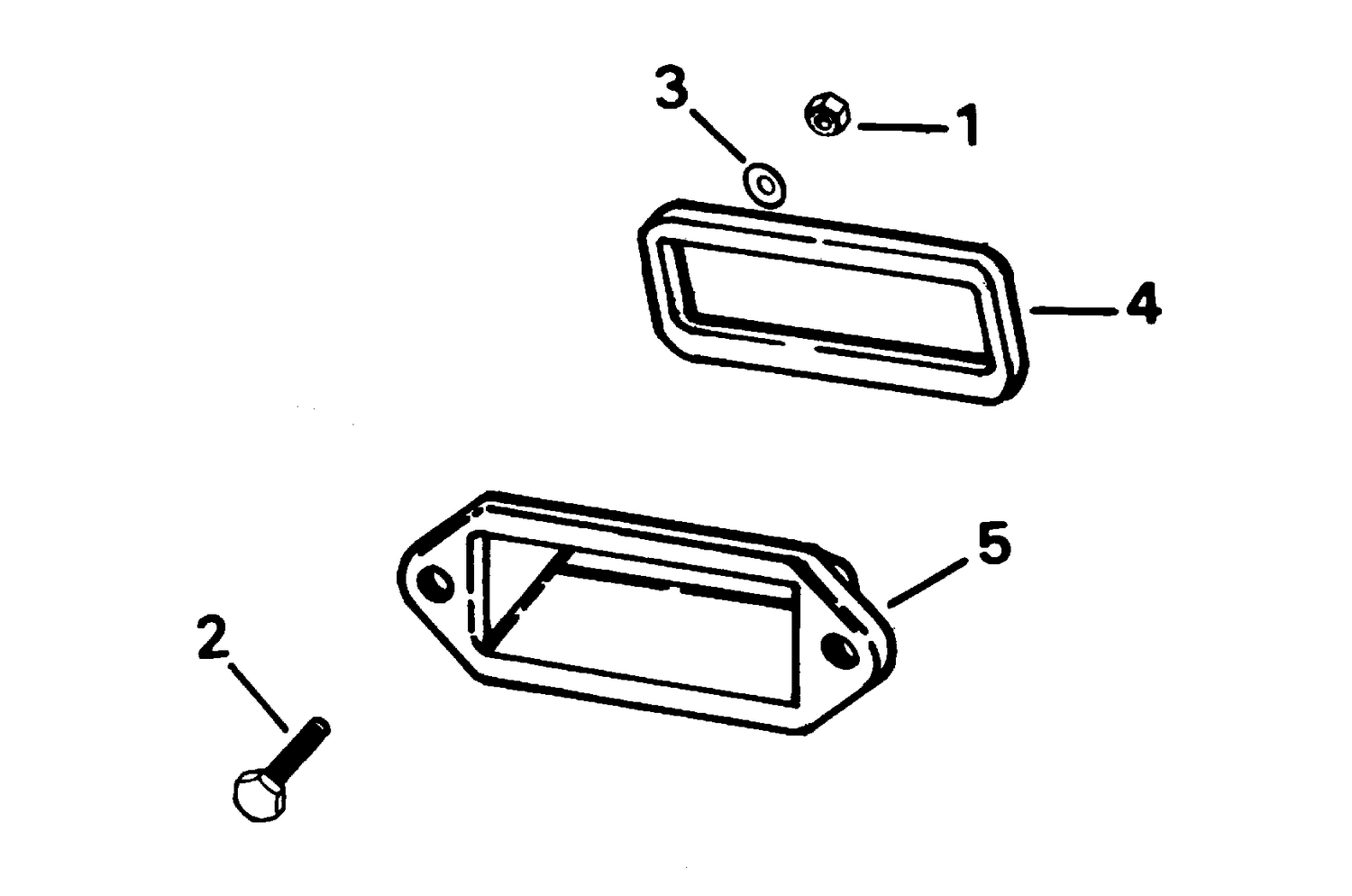 HANDLE KIT - 40 THRU 50
