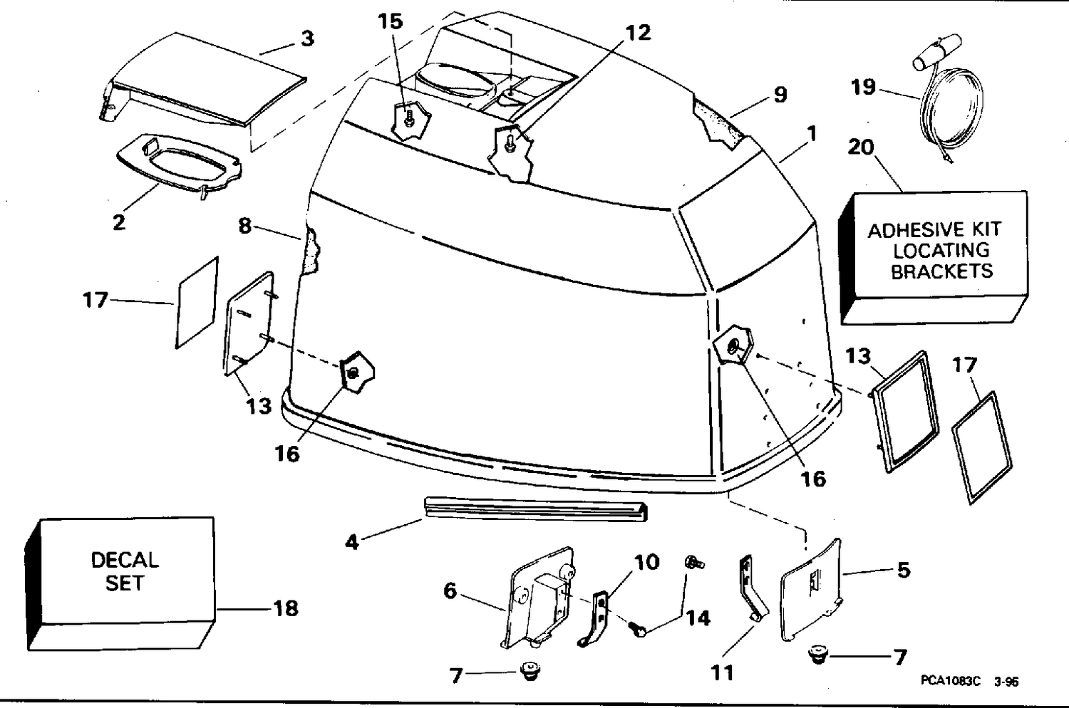 ENGINE COVER - JOHNSON