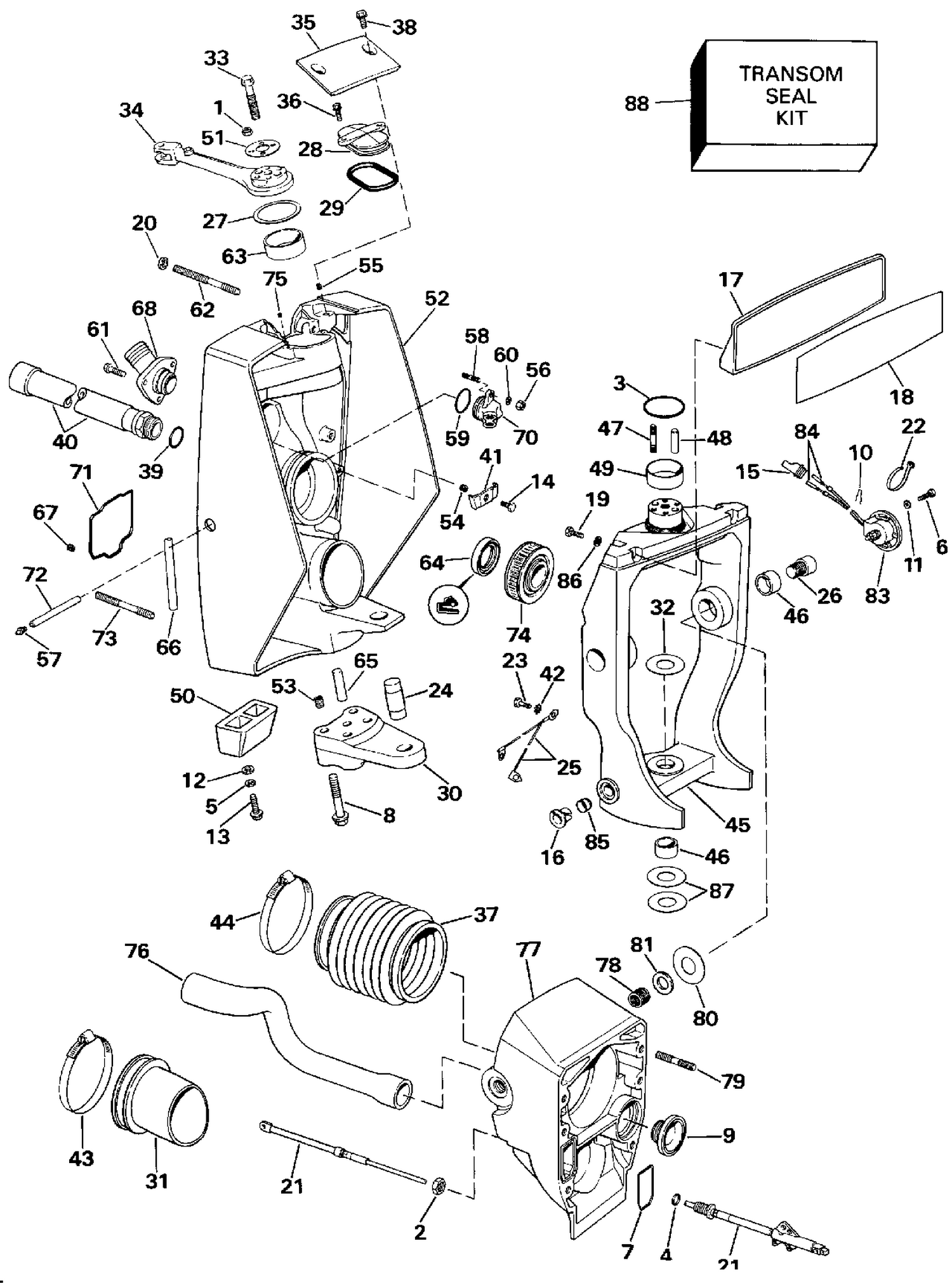 TRANSOM MOUNT