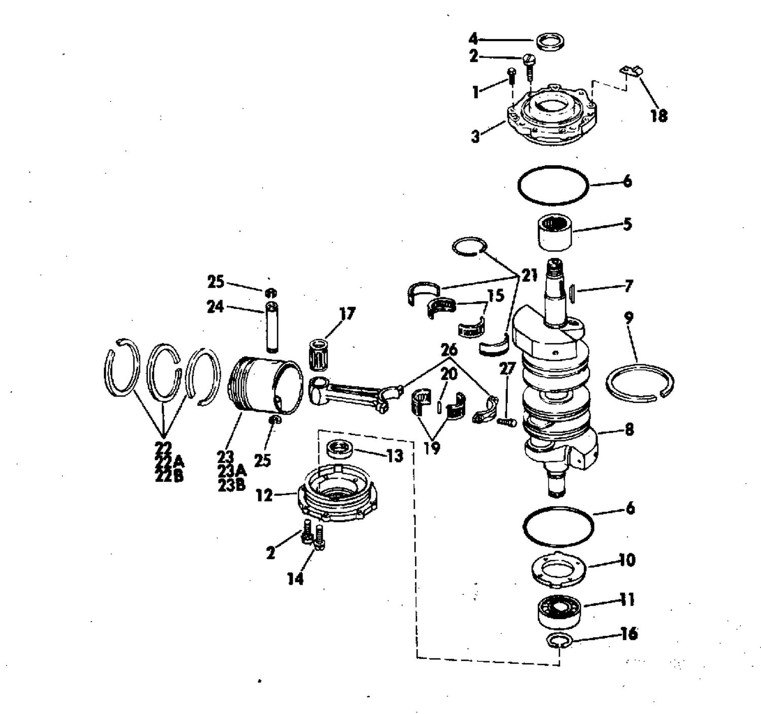 CRANKSHAFT & PISTON