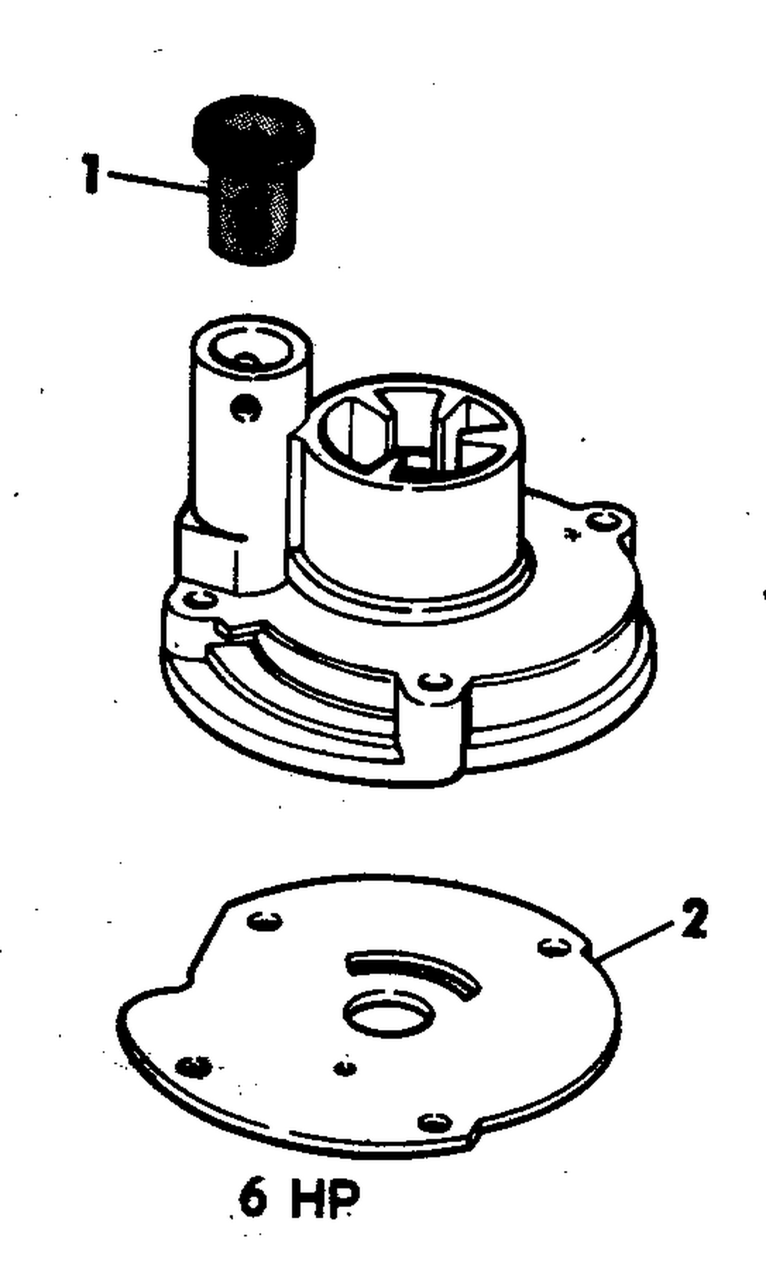 CHROME PUMP KITS 6 HP