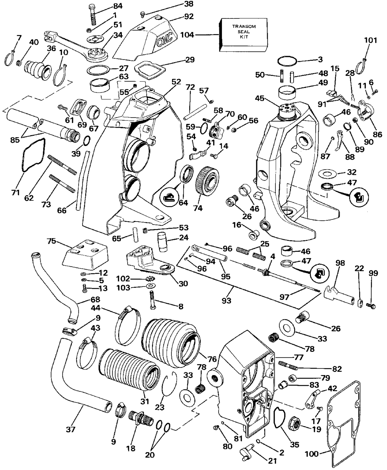 TRANSOM MOUNT