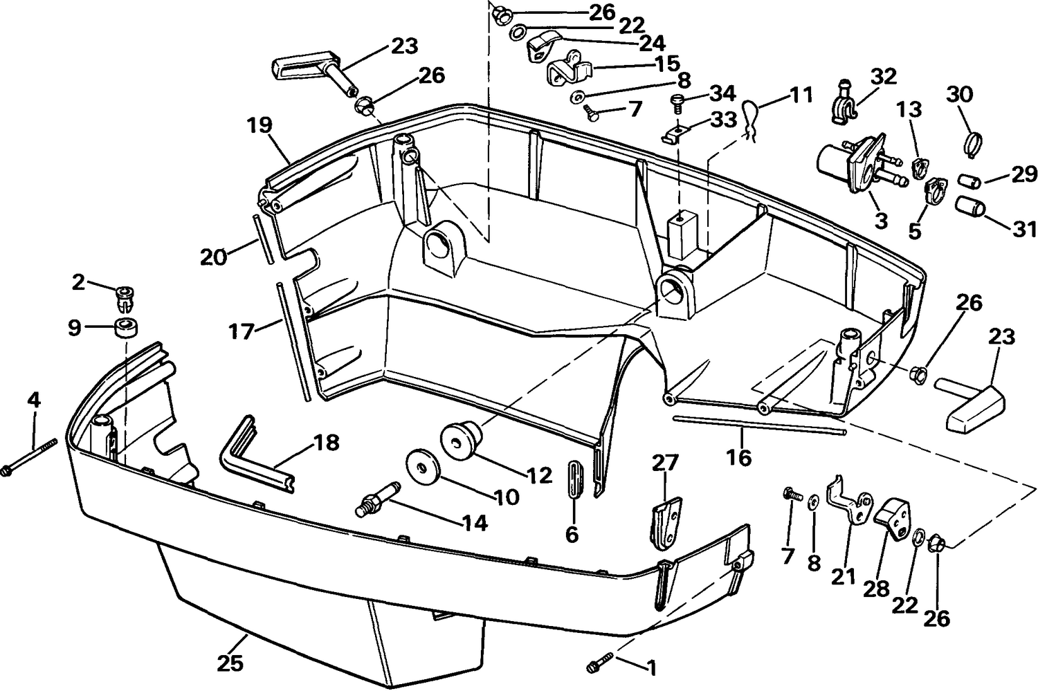 LOWER ENGINE COVER